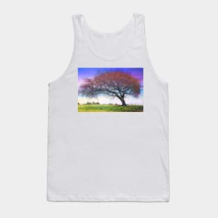 Fluffy tree Tank Top